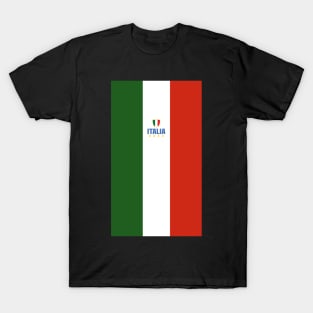 Italia - Italian tricolor T-Shirt